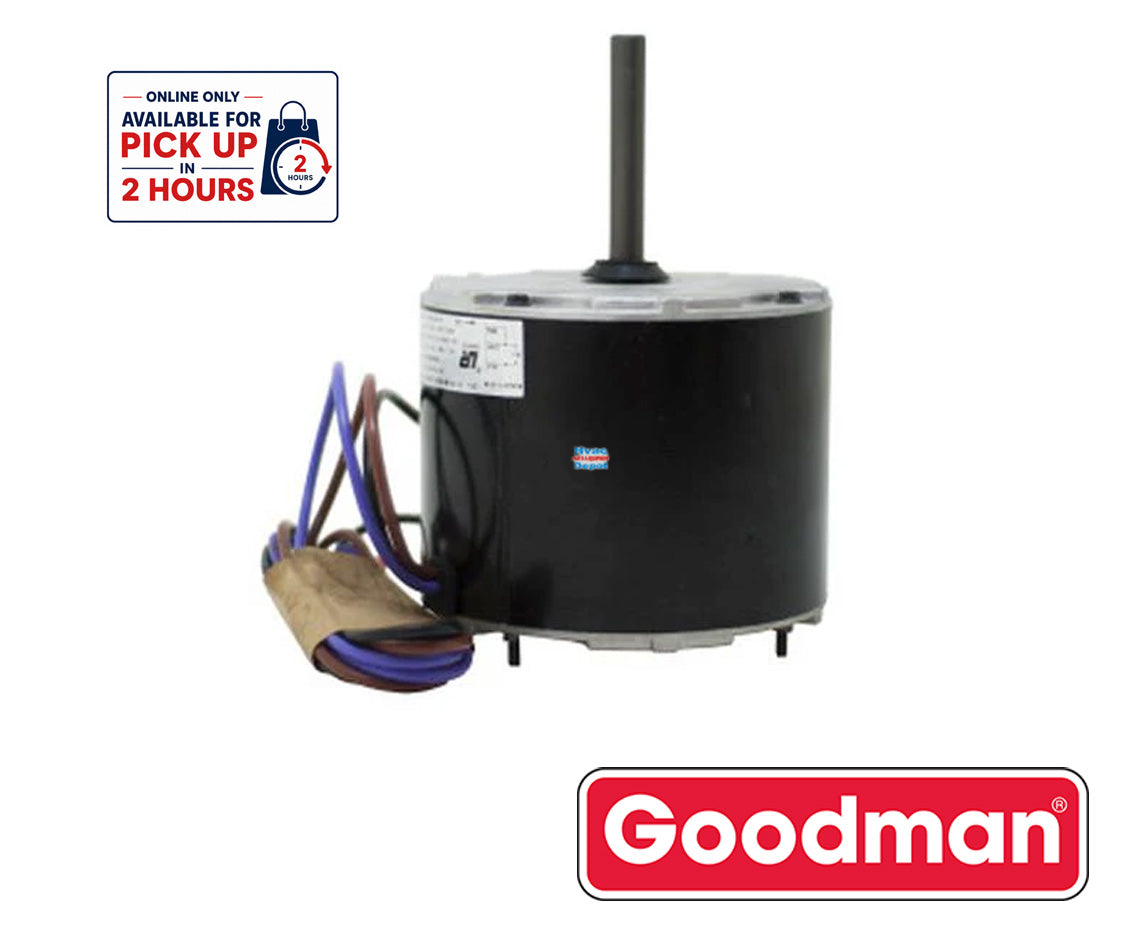 Goodman-Amana 0131M00017PSP Condenser Fan Motor – Genuine OEM PSC 1/6 HP 208/230V 810 rpm Motor