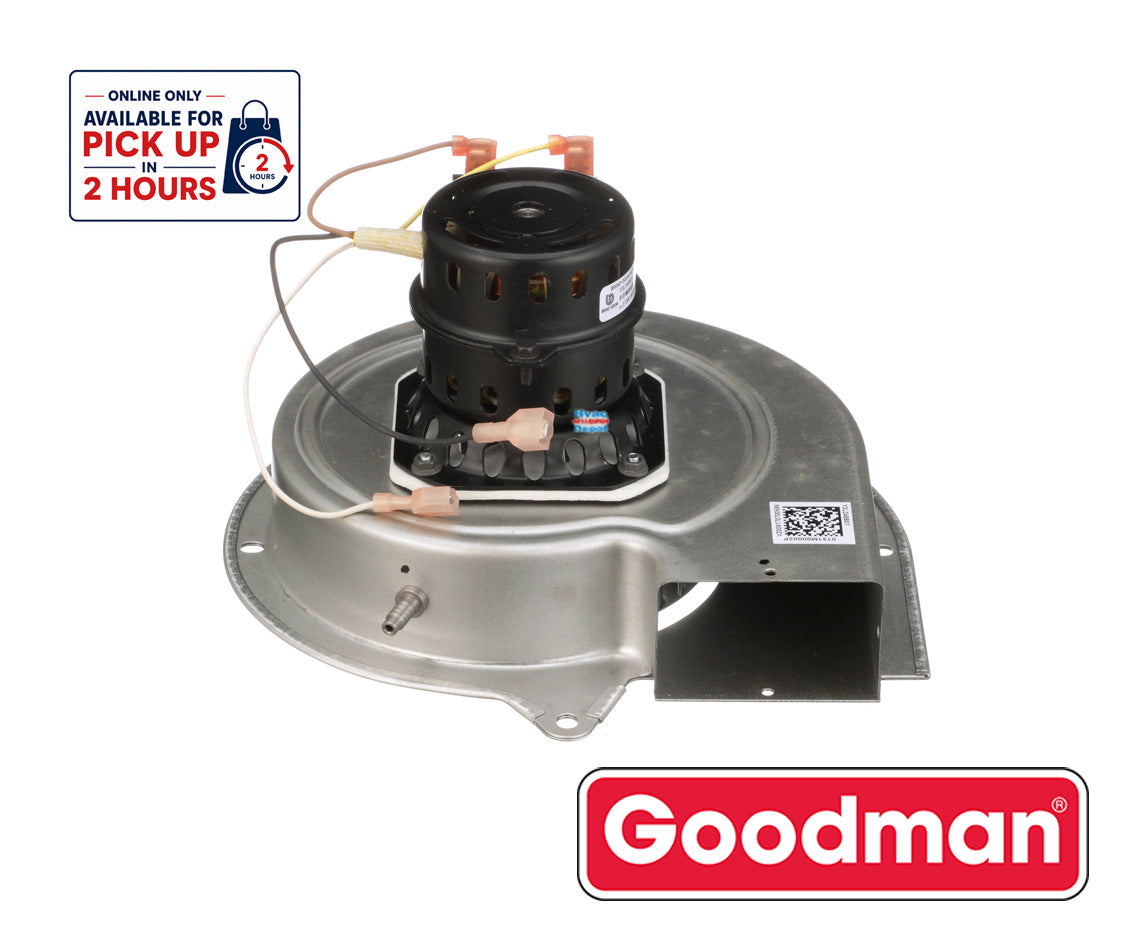 Goodman-Amana 0131M00121SP Induced Draft Motor – Genuine OEM PSC 1/50 HP 230V Furnace Draft Inducer Motor