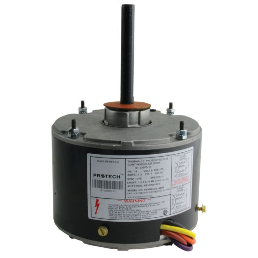 Rheem 51-23055-11 Condenser Fan Motor – 1/5 HP 1075 RPM 208-230V OEM Replacement
