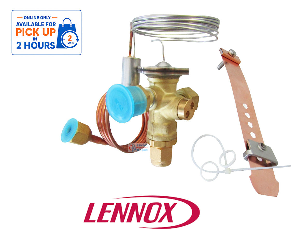 Lennox 25C02 / 104110-10 OEM TXV Thermal Expansion Valve – 6 Ton, R-410A Refrigerant