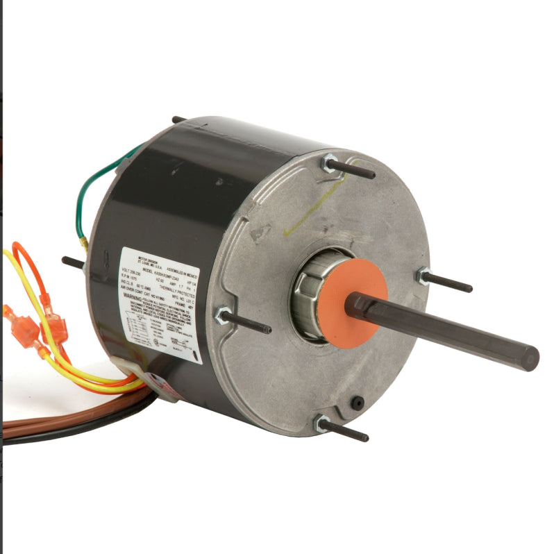 Condenser Fan Motor Multi-Horsepower 1/6 - 1/3 HP 208/230V 2.6 FLA 1075 RPM 2-Speed