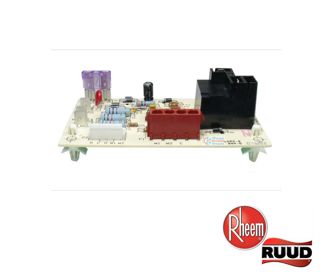 Rheem/Ruud 47-100436-05 Single Stage Air Handler Controls