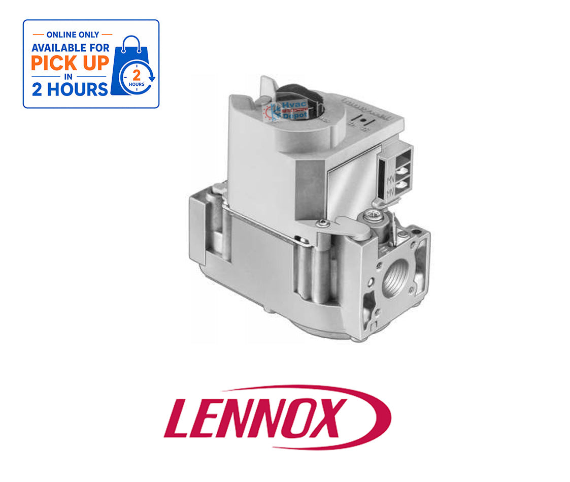 Lennox 60J59 / 60J5901 Honeywell VR8205M2823/B Natural Gas Valve – 24 VAC, 1/2" x 1/2", 3.5" WC