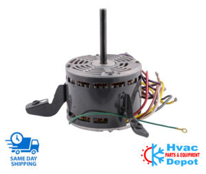 Lennox 60L2101 PSC Blower Motor | 1/3 HP 115V 1075 RPM | 4-Speed Torsion Flex Mount Replacement | Cat # 60L21