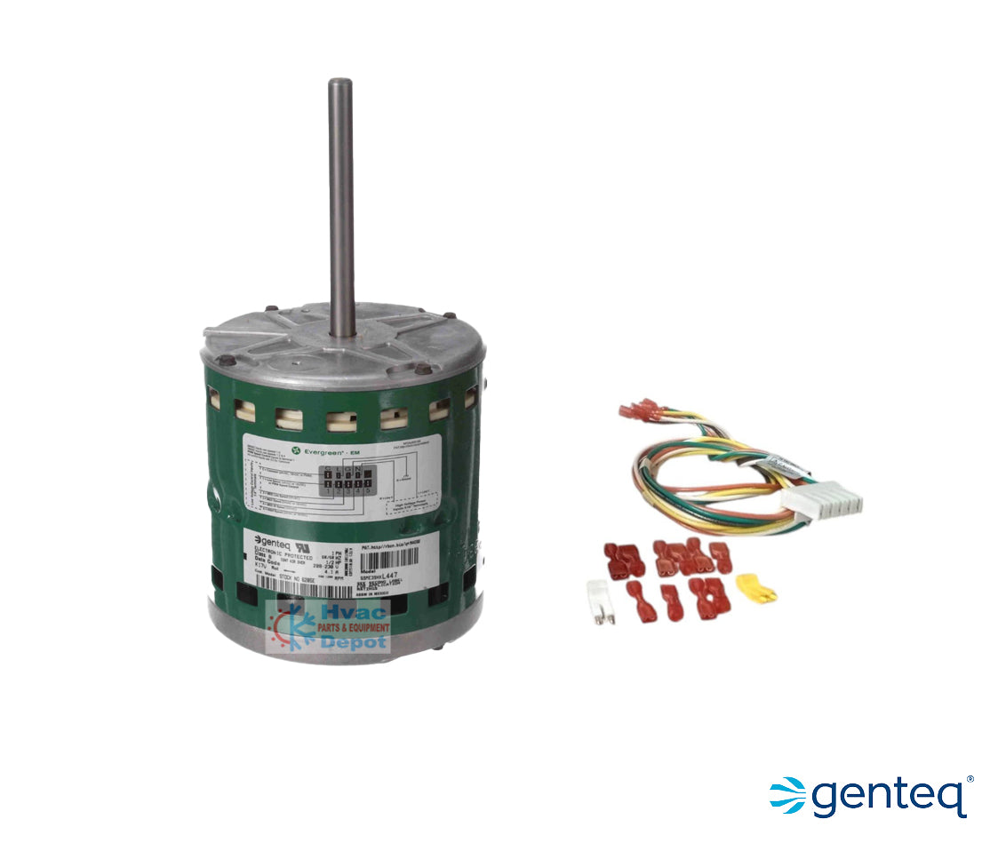 Lennox Blower Motor Regal 6205E 1/2 HP, 1 Ph, 60 Hz, 208-230 V, 1075 RPM, 5 Speed, 48 Frame