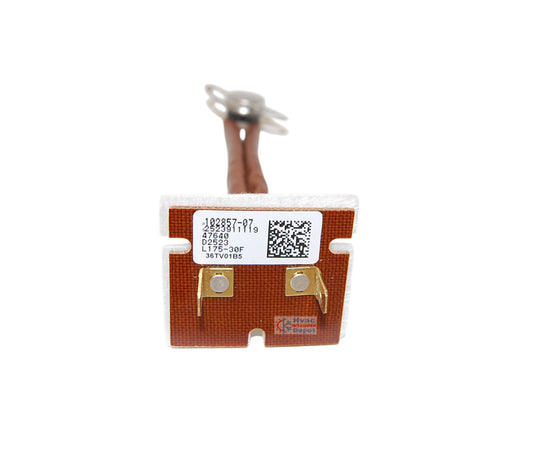 Lennox 73W20 Limit Switch L175-30F 175°F Open-on-Rise 5" OAL