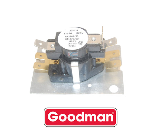 Goodman-Amana SPDT Time Delay Relay, B1370738/305234/BT1370700