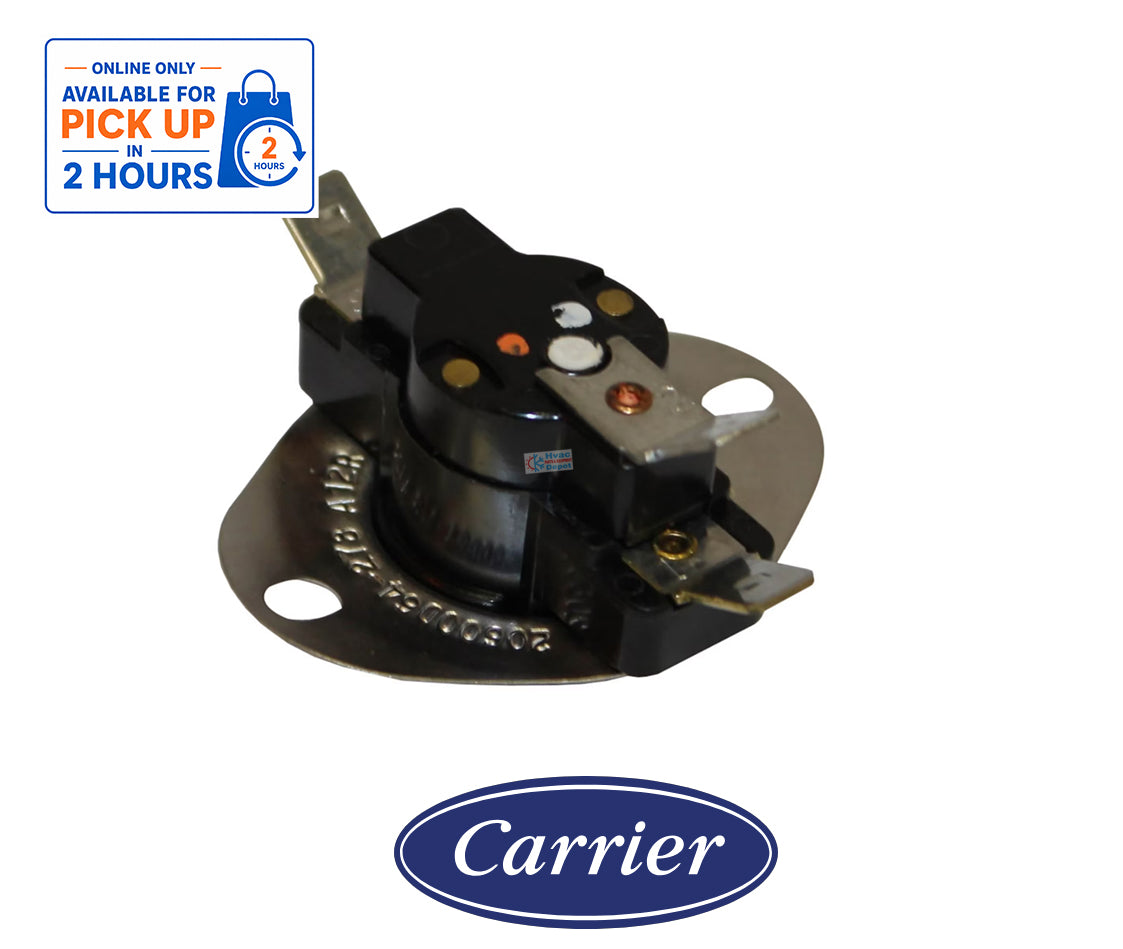 Carrier Factory Authorized Parts HH18HV160 OEM Temperature Activated Switch – HVAC Furnace Temperature Safety Control