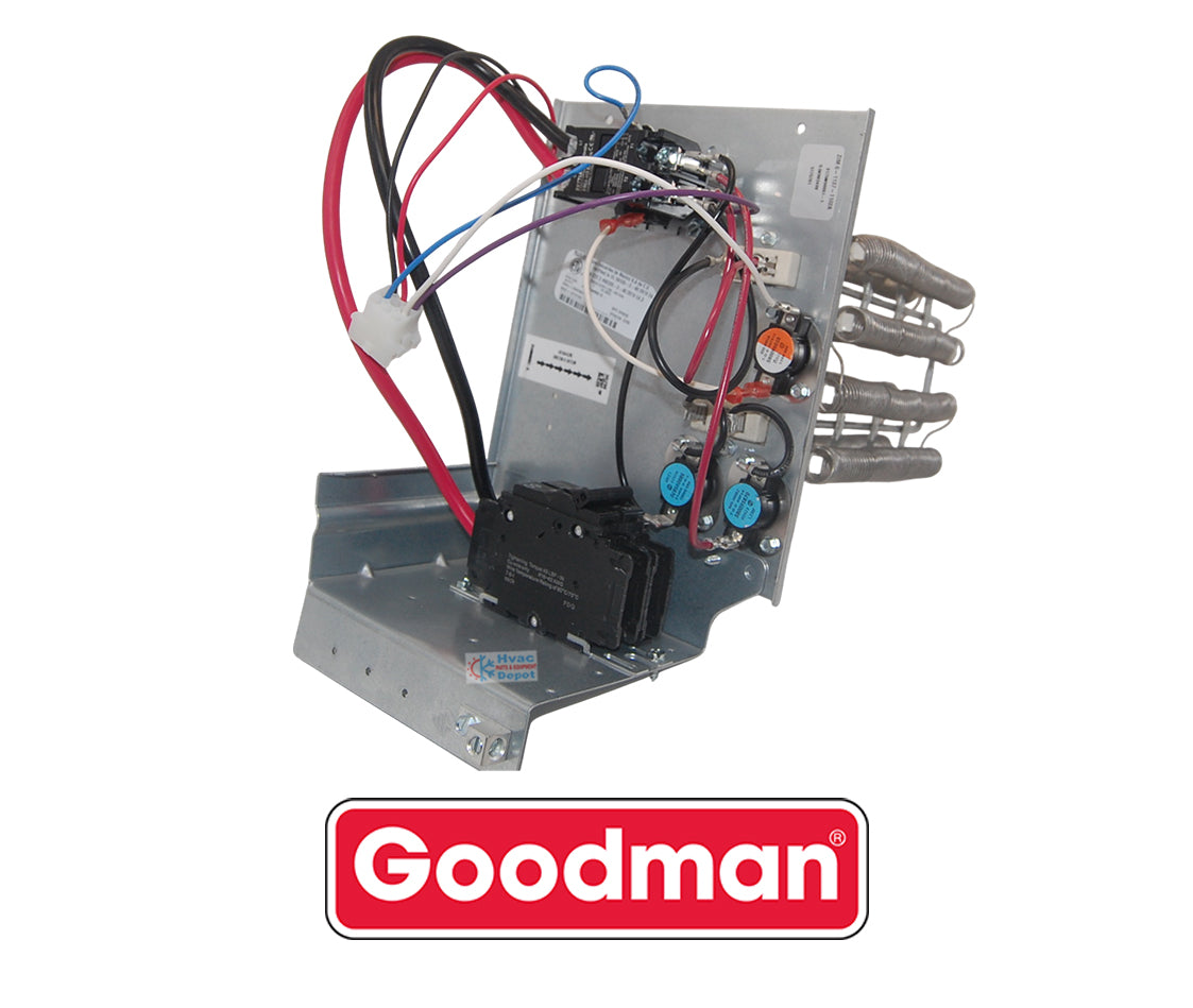 Goodman HKTSD10X1 – Genuine OEM Electric Heat Kit (10 KW, 208-240V, 1PH) with Circuit Breaker
