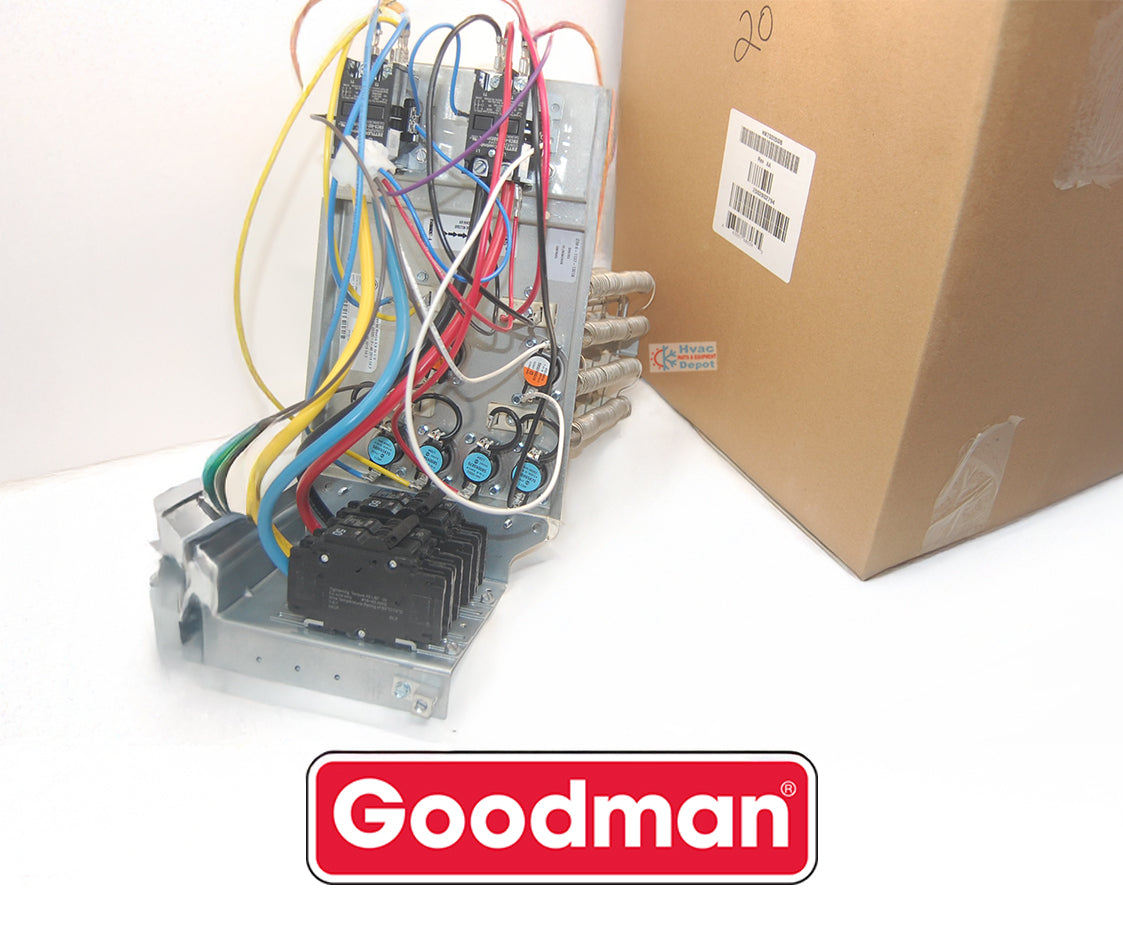 Goodman HKTSD20DB 20kW Electric Heat Kit | 19.2kW 240V Single Phase with Circuit Breaker