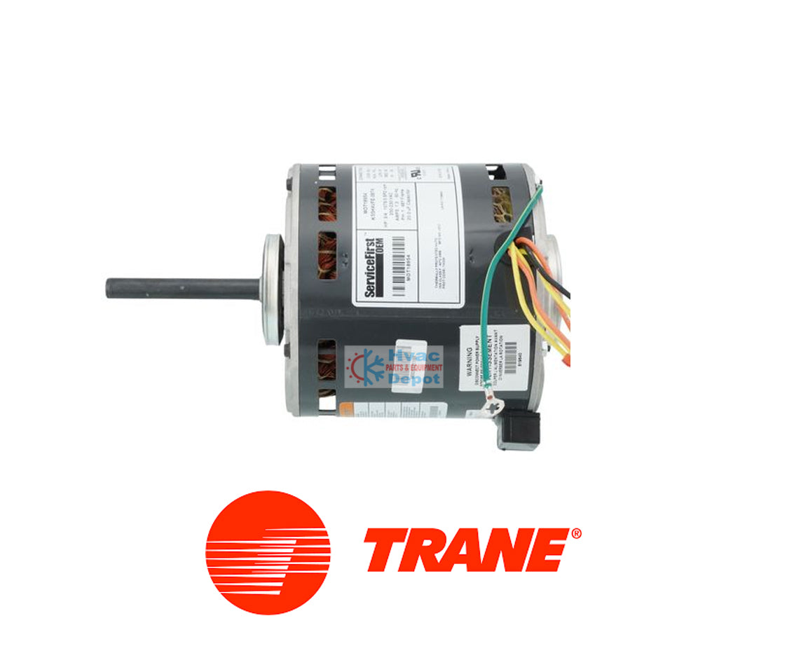 Trane MOT18954 Blower Motor3/4 HP, 200-230V, 48 FRAME, 1075 RPM, 3 SPEED K55HXVFE-3874