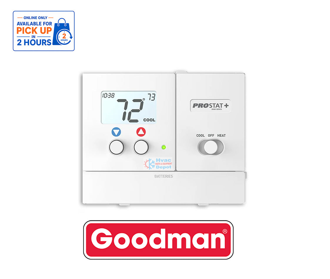 Goodman / Amana ProStat+ PSP1152 Programmable Thermostat – 1 Heat / 1 Cool, 5+2 Day