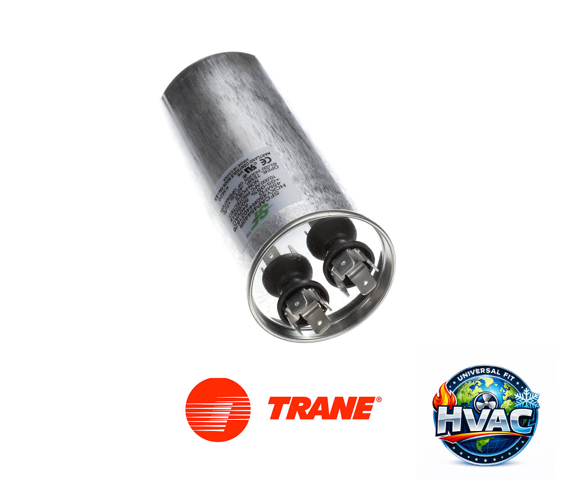 SFCAP45440R Round Run Capacitor 45 MFD 370V/440V Universal Replacement