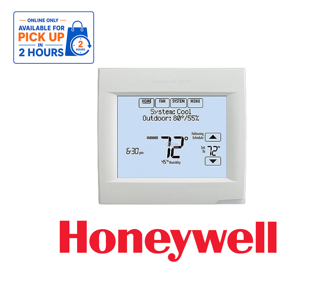 Honeywell Home VisionPRO 8000 TH8321R1001 Wireless Programmable Thermostat – 3 Heat / 2 Cool, RedLINK, Touchscreen, Auto/Manual Changeover