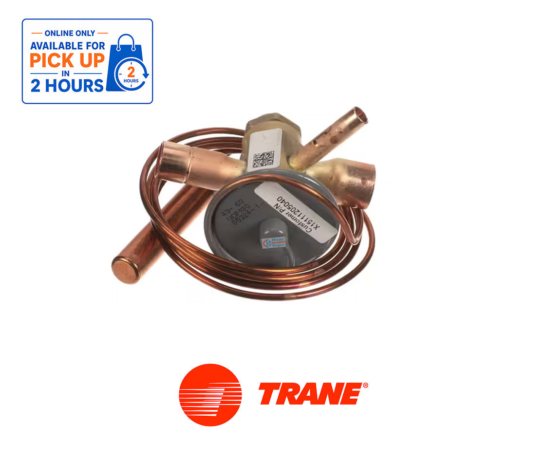 Trane / American Standard VAL06385 OEM Thermostatic Expansion Valve (TXV) – 5 Ton, 1/2" Female ODS Inlet