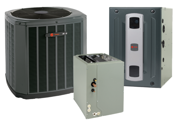 Trane 15 SEER Single Stage Complete System 4 Ton Gas