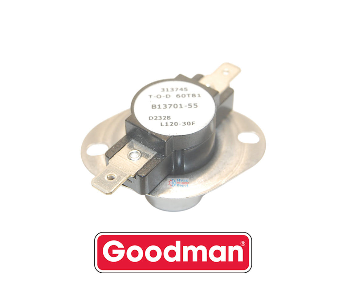 Goodman-Amana Limit Switch (L120-30), B1370155/B13701-55/313745