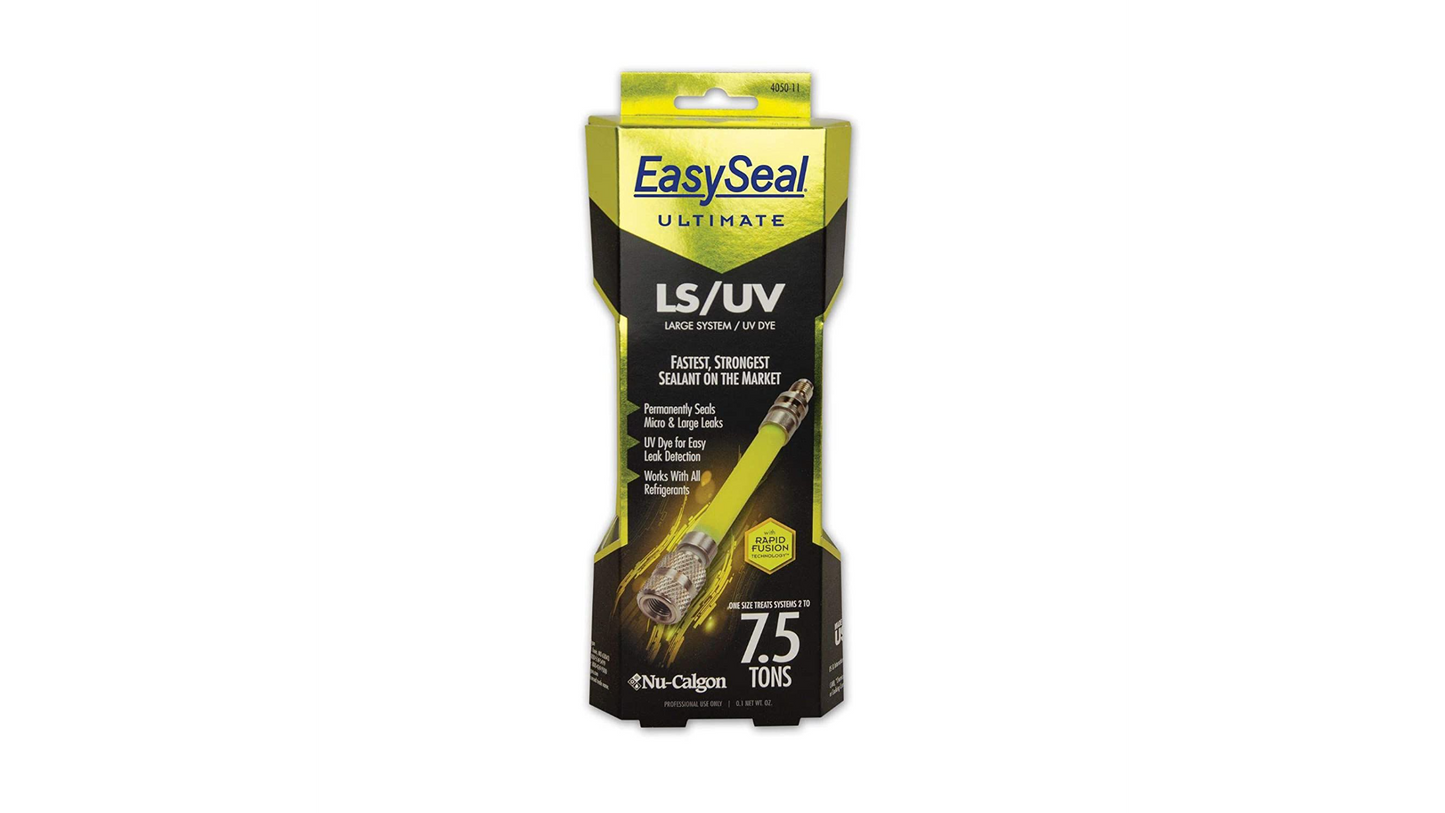 Nu-Calgon 4050-11 EasySeal Direct Inject Refrigerant Leak Sealant with UV Dye 1.5 - 5 Ton Systems