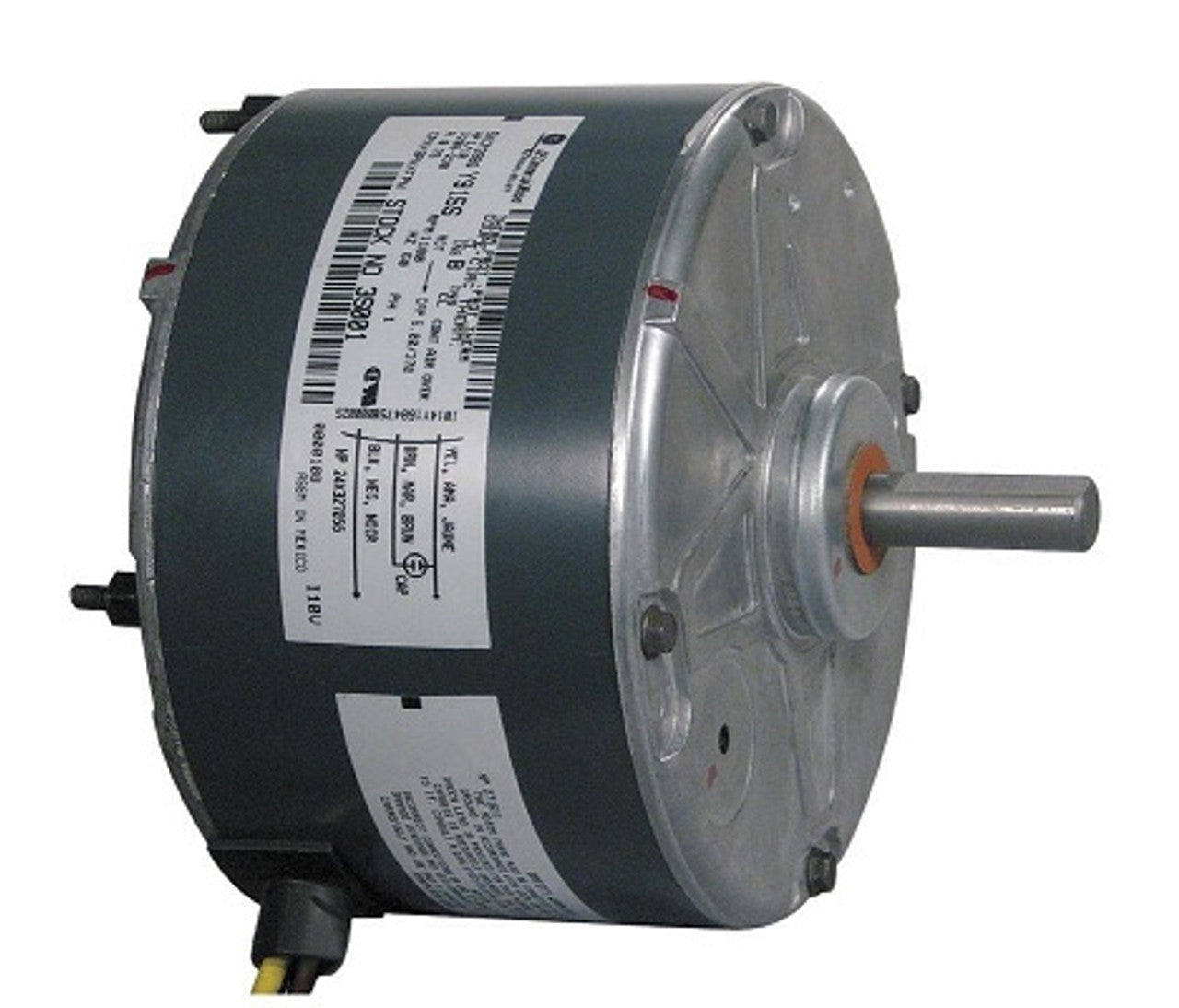GENTEQ Carrier OEM Condenser Fan Motor 1/10 HP 1100 RPM 208-230 Volt