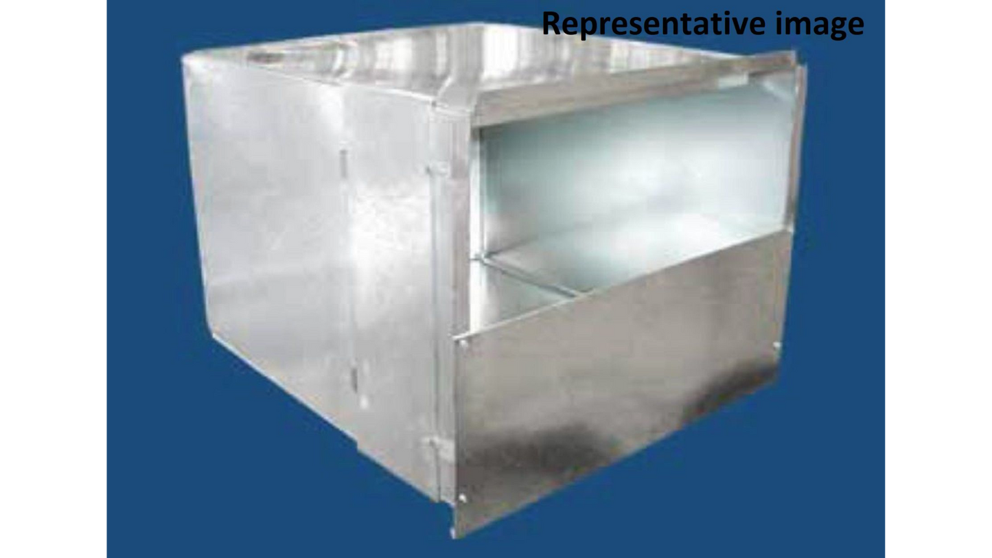 Plenum, R6, 20" X 20" X 36", 28 Gauge