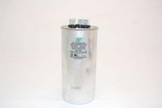 Capacitor 80+5MFD 370/440V Round Run Capacitors