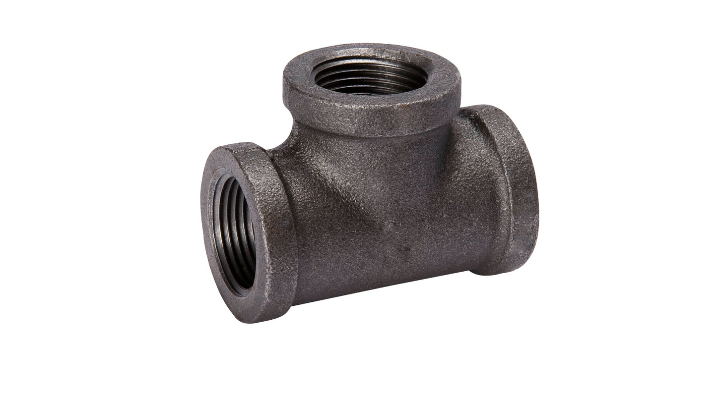 ProLine Mueller 1-1/2-in dia Black Iron Tee Fitting