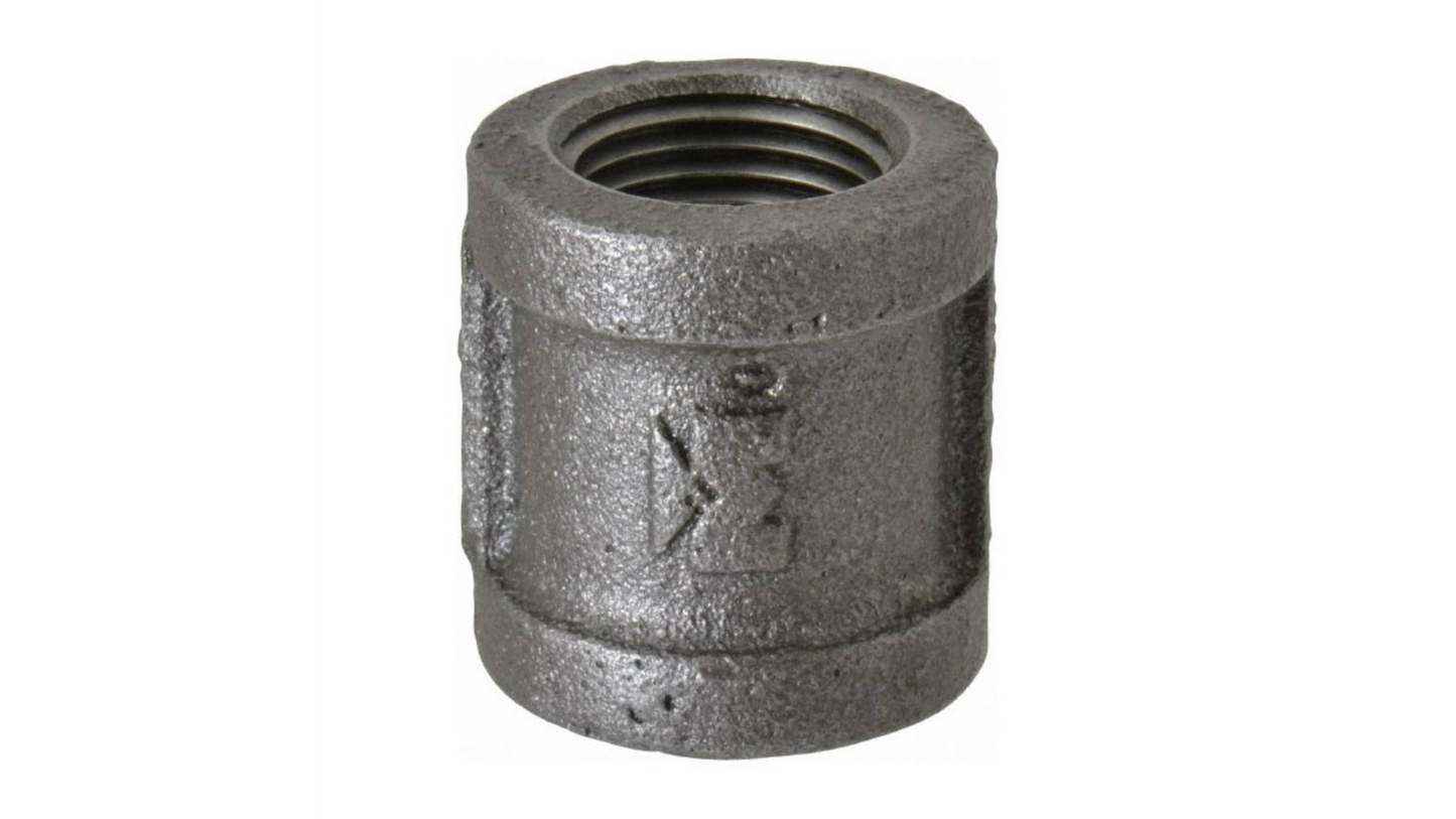 MUELLER 1/2 BLACK COUPLING