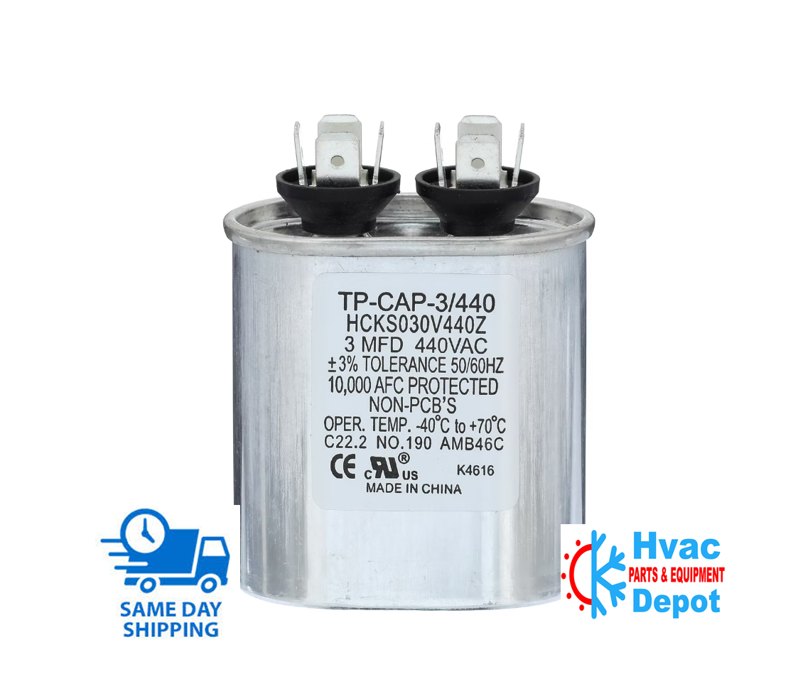 3 MFD 440 VAC Run Capacitor