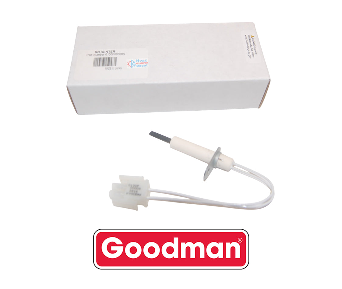 Goodman 0130F00008S Silicon Nitride Hot Surface Igniter – Genuine OEM 115V High-Durability Single Pack