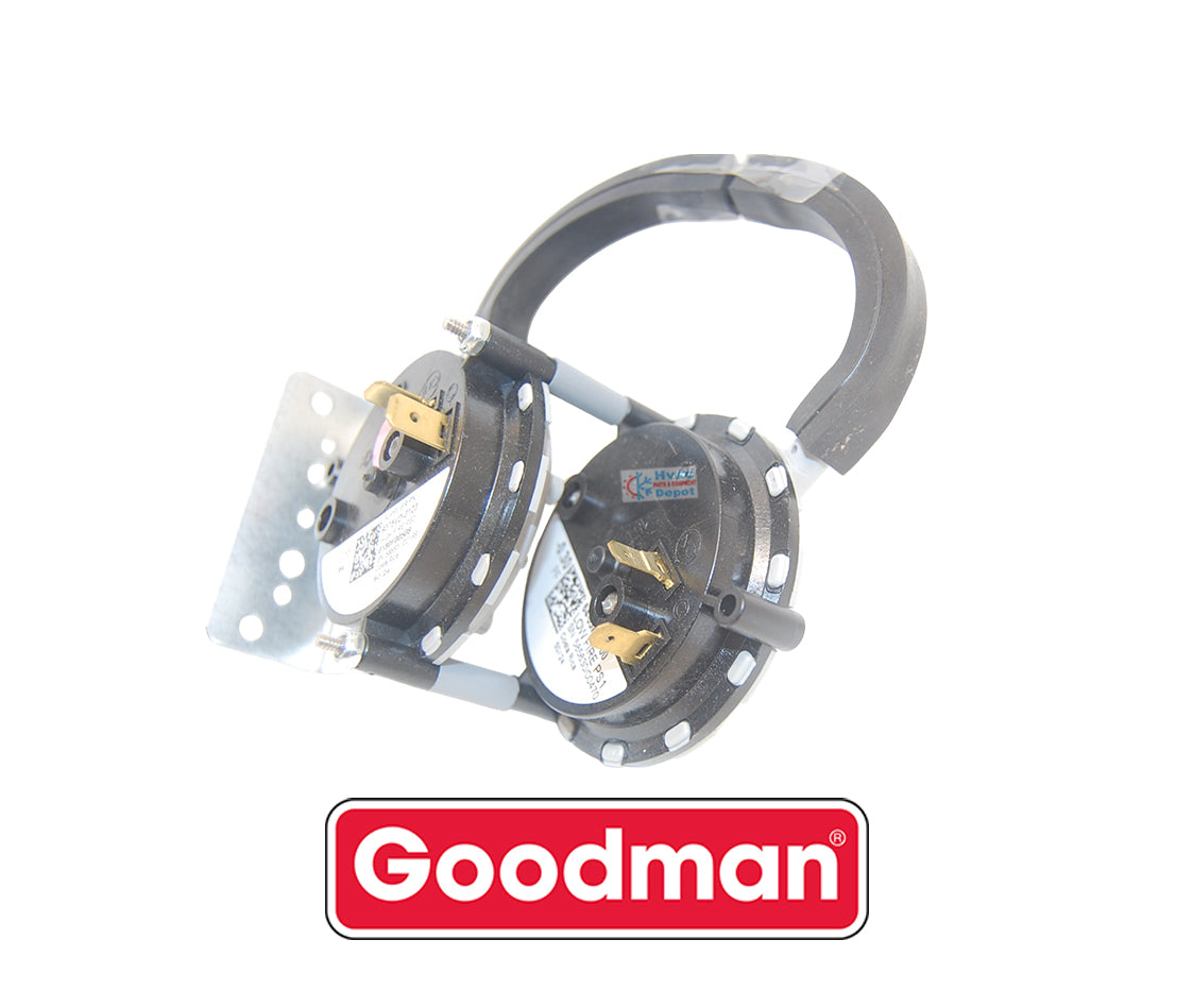 OEM Goodman-Amana 0130F00508-B1370210 (-.85 in W.C.) SPST Pressure Switch