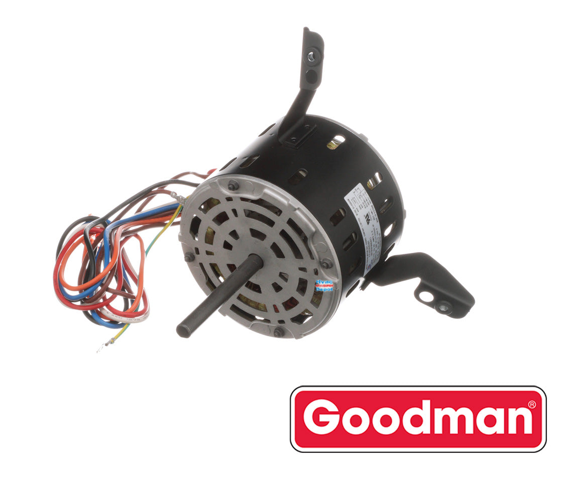 Goodman-Amana 0131F00041S Blower Motor – Genuine OEM 1/3 HP Multi-Speed PSC Blower Motor, 115V