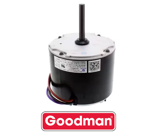 Goodman Amana 0131M00061SP Condenser Fan Motor - 1/4 HP 830 RPM 208-230V 8-Pole 48Y Frame