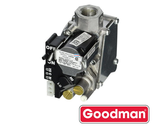 Goodman-Amana 0151F00000PS Gas Valve – Genuine OEM 2-Stage Regulator Manifold Gas Valve