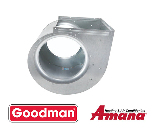 Goodman Amana Janitrol 0271L00342S Furnace Blower Shell | 11" x 10" Heavy Gauge Steel Scroll Cage