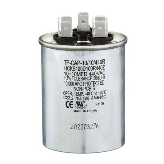 Run Capacitor 10/10/440 VAC