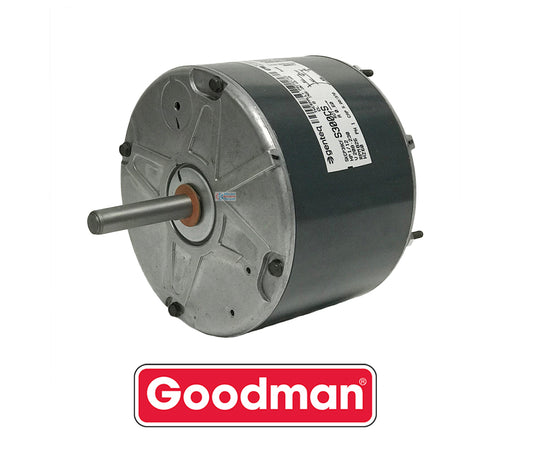 Goodman Amana 10584307S Condenser Fan Motor - 1/12 HP 1075 RPM 208-230V 1PH 50/60Hz