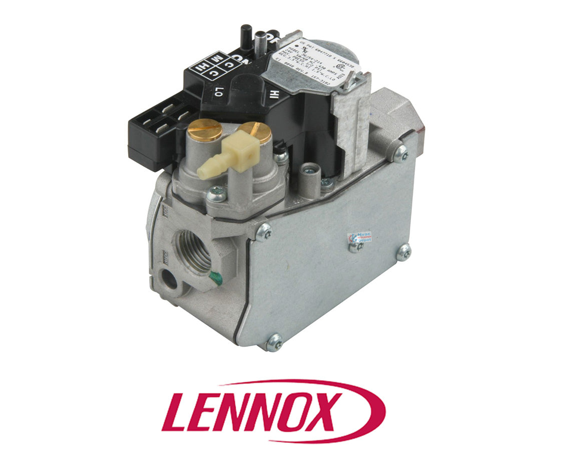 Lennox 11L08 / 103181-05 White-Rodgers 36J54-504B1 OEM 2-Stage Natural Gas Valve – 24 VAC, 1/2" NPT