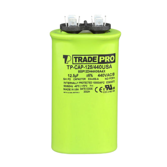 Oval Capacitor, 12.5/440V