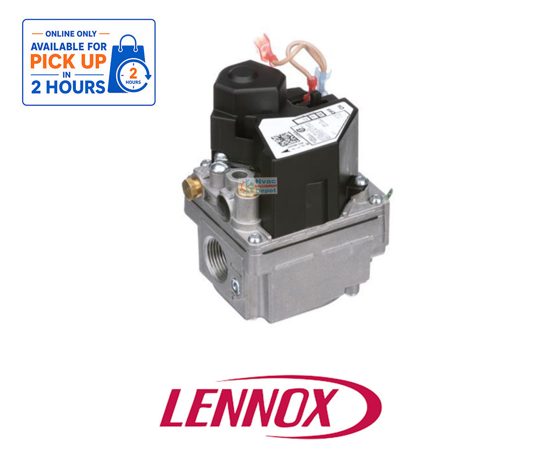 Lennox 16Y31 / 105601-01 OEM Natural Gas Valve – 3/4" x 3/4", 24 VAC, 2-Stage, Fast Open
