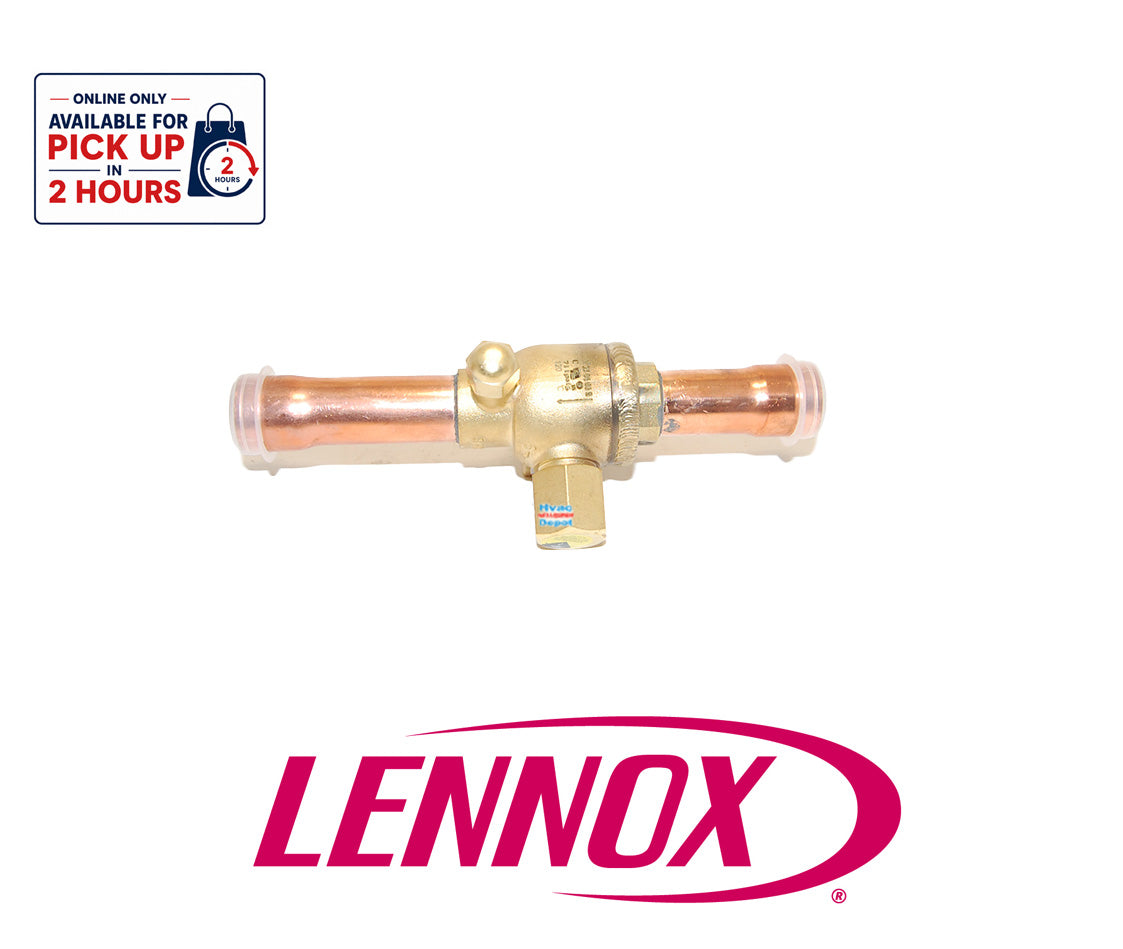 Lennox 16U85 Suction Line Service Valve – Genuine OEM 7/8" x 7/8" HVAC Service Valve