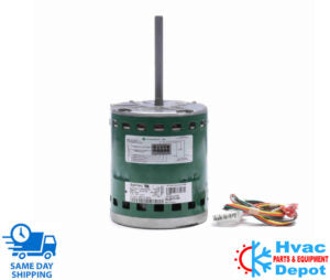 Lennox Regal 6207E, Genteq EVERGREEN® EM Constant Torque Blower Motor, 3/4 HP, 1 Ph, 60 Hz, 208-230 V, 1075 RPM, 5 Speed, 48 Frame, OAO