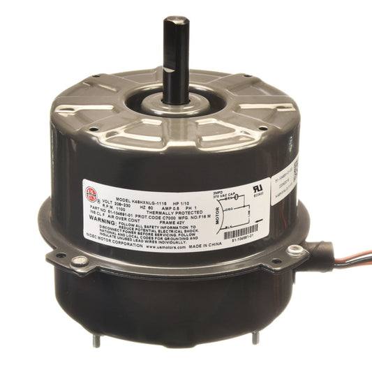 Condenser Motor, 1/10 HP 208-230/1/60 (1075 RPM/1 Speed)
