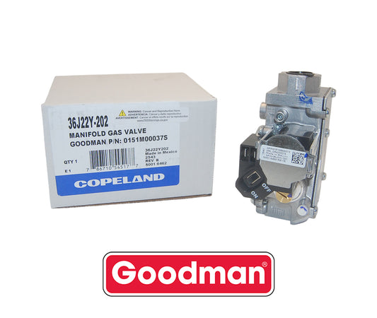 Goodman-Amana Gas Valve Replacement 0151M00037S/0151M00105S
