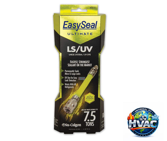Nu-Calgon 4050-11 EasySeal Direct Inject Refrigerant Leak Sealant with UV Dye 1.5 - 5 Ton Systems