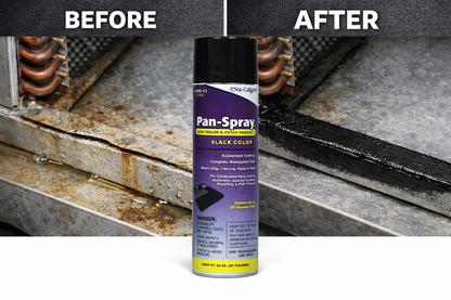 Nu-Calgon 4296-51 Pan-Spray™ Leak Sealer - Black Color - 16 Ounce Aerosol
