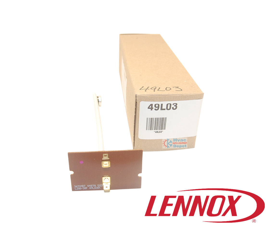 Lennox 49L0301 CONTROL-LIMIT 7"board mnt" 200 F
