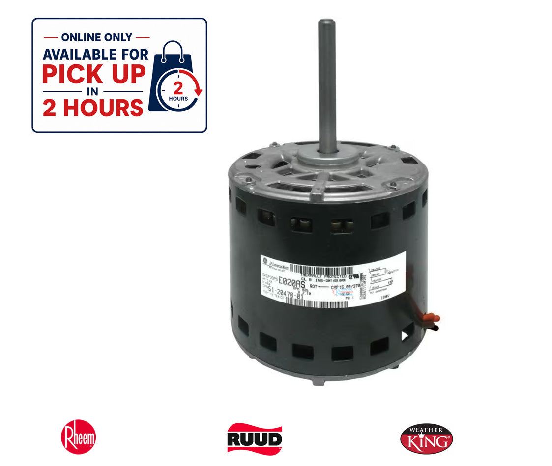 PROTECH™ 51-101728-05 – Genuine OEM Indoor Blower Motor (1/2 HP, 208-230V, 1075 RPM)
