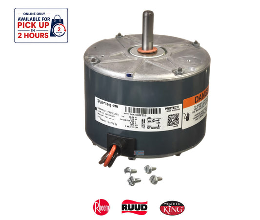 Rheem PROTECH™ 51-101774-20 - Condenser Fan Motor - 1/10 HP 208-230V 1075 RPM