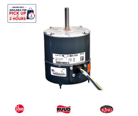 Rheem PROTECH 51-102728-23 Outdoor ECM Condenser Motor - 1/3 HP 208-230V