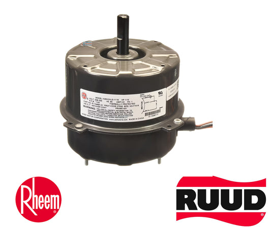 Rheem Ruud 51-104691-01 Condenser Motor 1/10 HP 1075 RPM 208-230V OEM Replacement